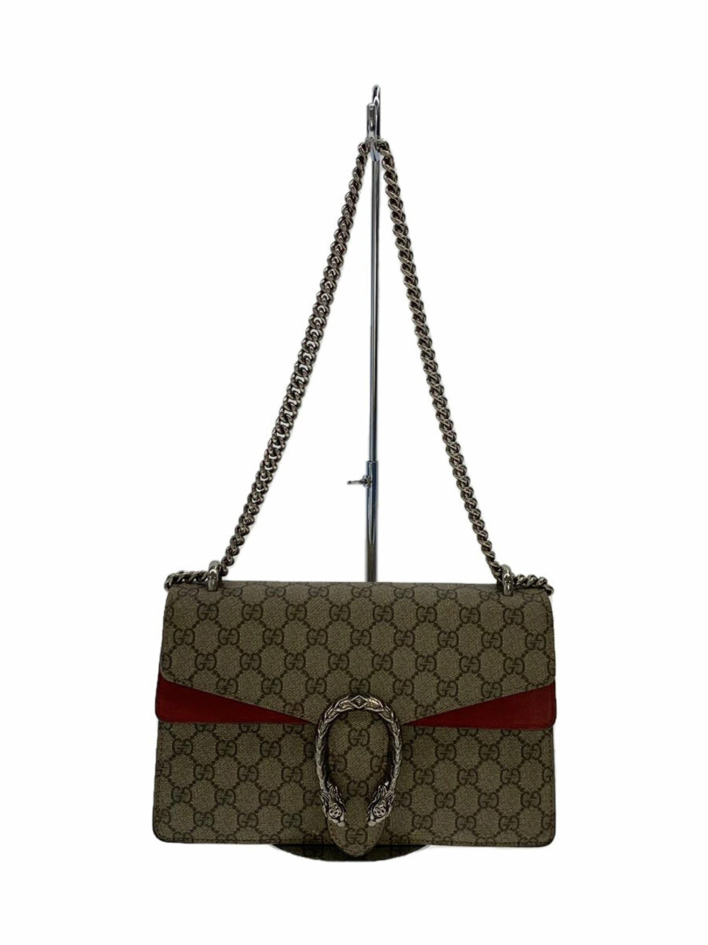 Gucci Shoulder Bag Dionysus GG Supreme Gray
